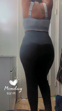 Load image into Gallery viewer, sauna high waist leggings with waistrainer buckles