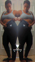 Load image into Gallery viewer, sauna high waist leggings with waistrainer buckles